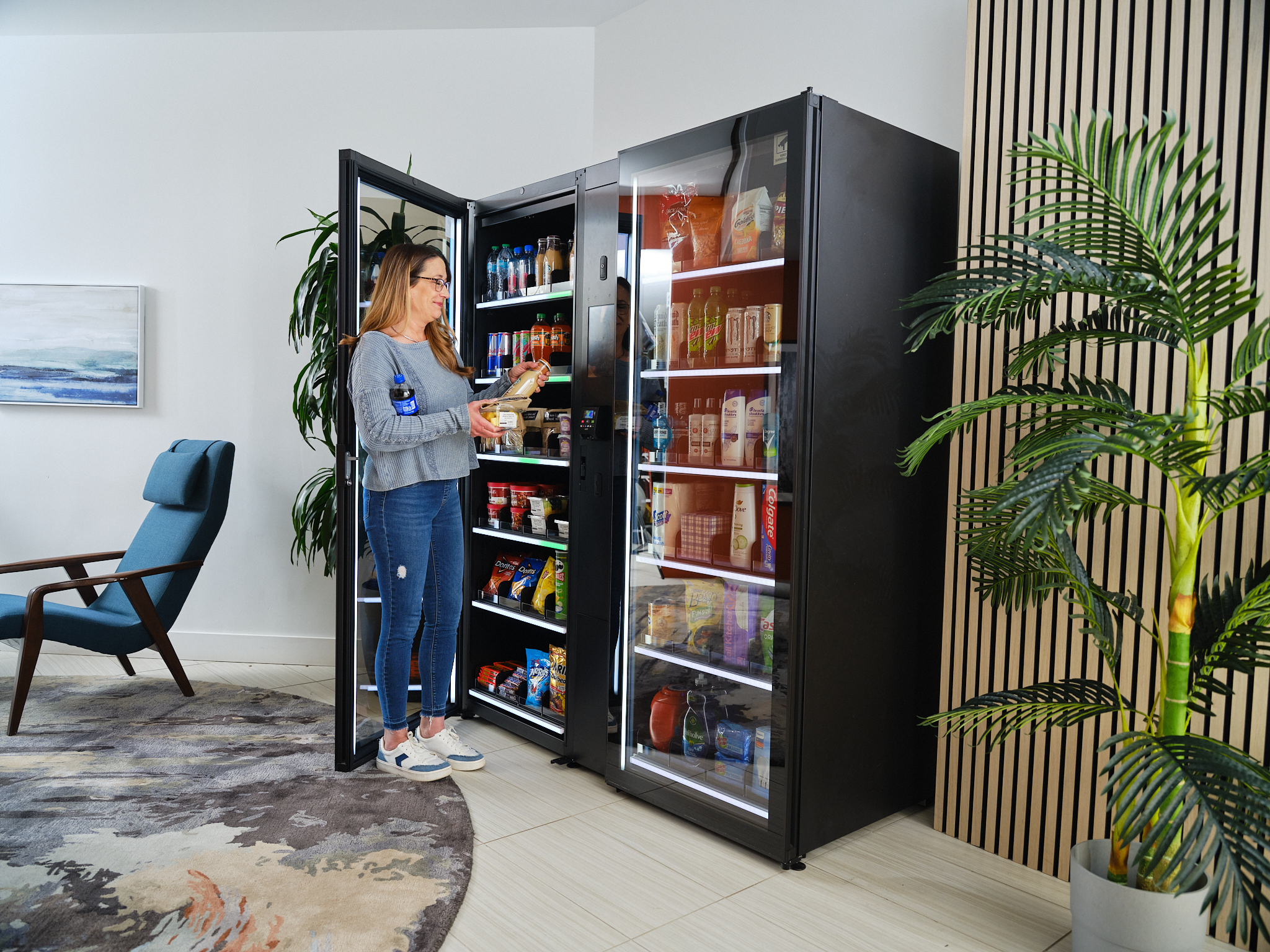 Smart Vending Machine in residential location